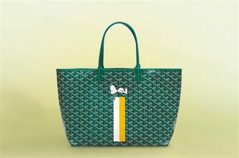 Goyard Is Releasing Exclusive Snoopy Print Bags .